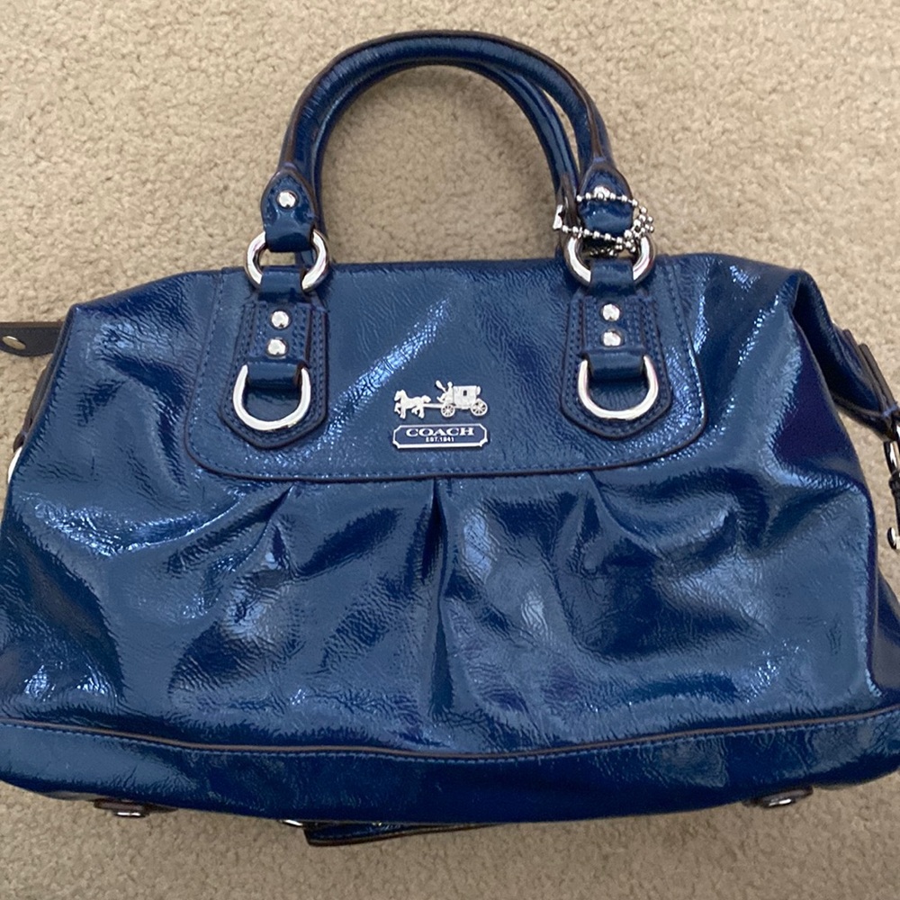 Colbalt Coach Purse - BNWT
